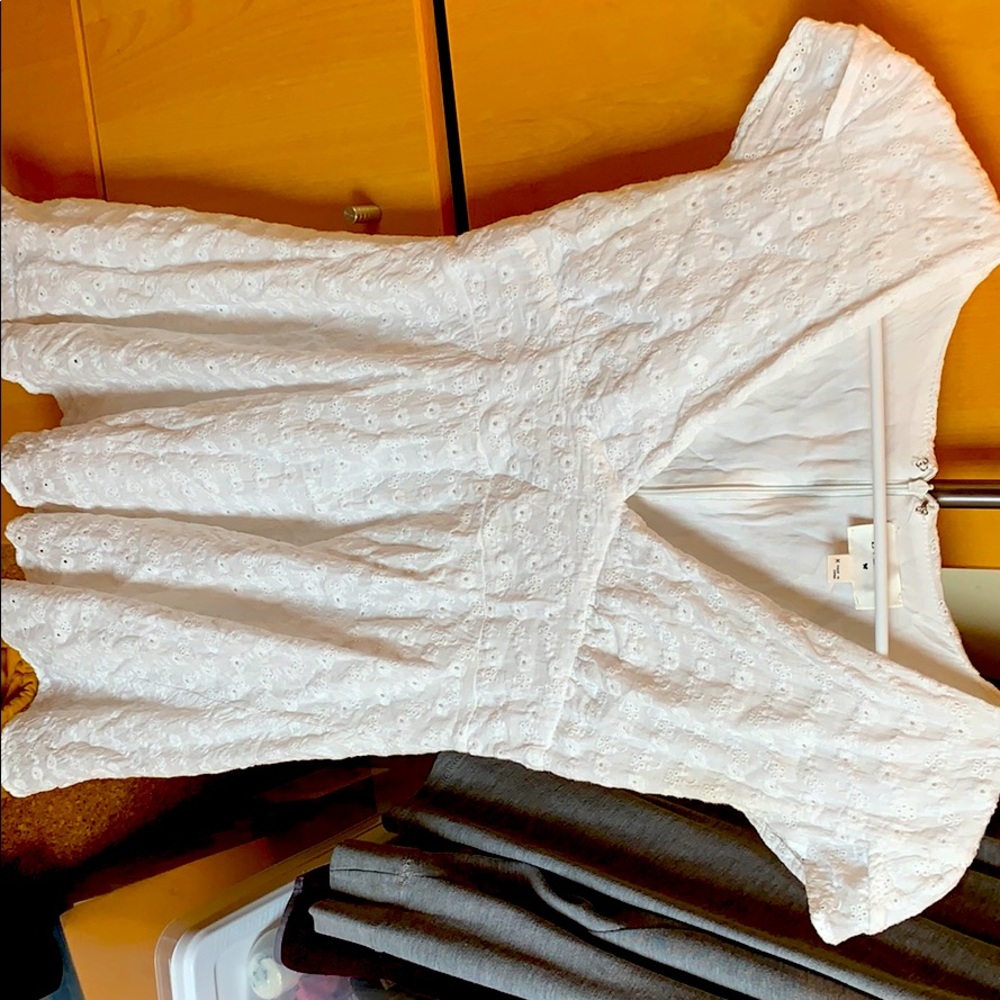 White dress!